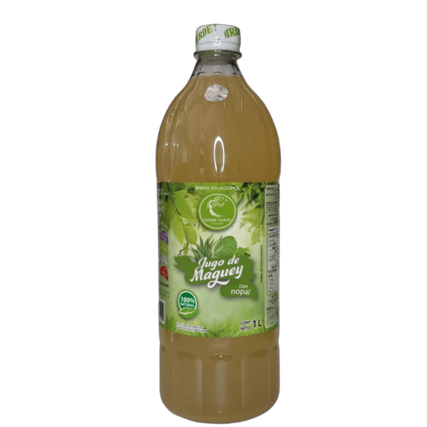jugo de maguey con nopal