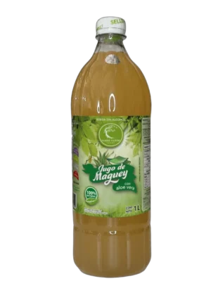 Jugo de maguey con aloe vera